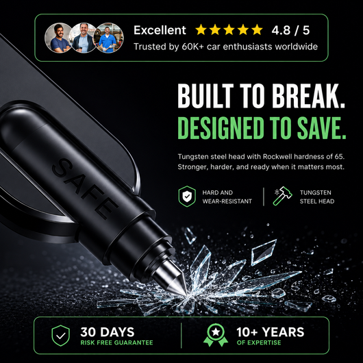 Multi-functional Window Breaking Machine Two-in-one Emergency Safety Hammer
