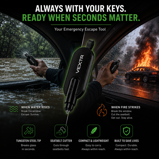 Multi-functional Window Breaking Machine Two-in-one Emergency Safety Hammer